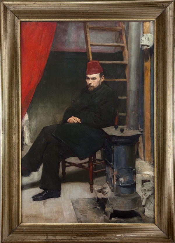 Józef Mehoffer, Portret Laszczki, 1894