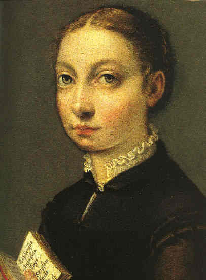 Sofonisba Anguissola, autoportret, Źródło: Museum of Fine Arts, Boston