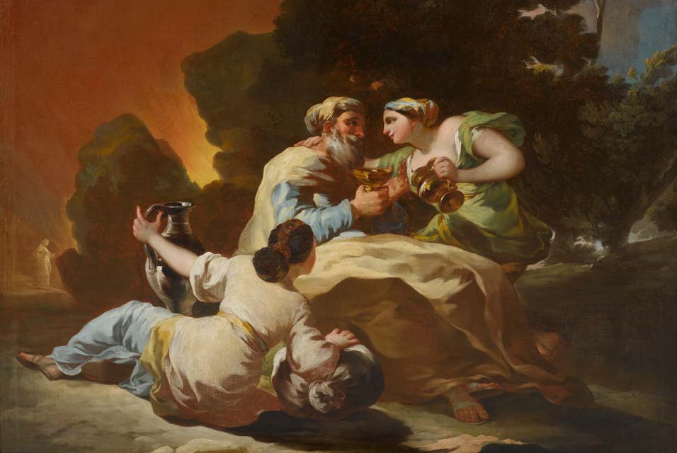 Francisco Goya, Lot i jego córki, Źródło: Dom Aukcyjny Koller