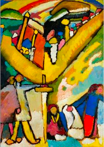 Wassily Kandinsky, Studium do Improwizacji numer 8, 1909