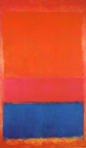 Mark Rothko,No.1 Royal, Red, and, Blue, 1954, źródło:artmarketmonitor.com.com
