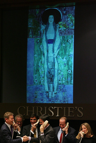 Gustav Klimt’s Portrait of Adele Bloch-Bauer II (1912), źrodło: christies.com