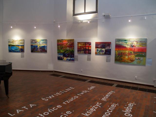 Wystawa "Light years"Galeria Zamkowa, Lubin, 2010, fot. Dzięki uprzejmości artystki