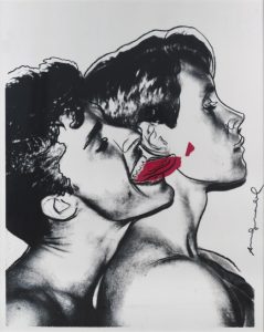 Andy Warhol, Querelle, 1982, źródło:.leopoldmuseum.org