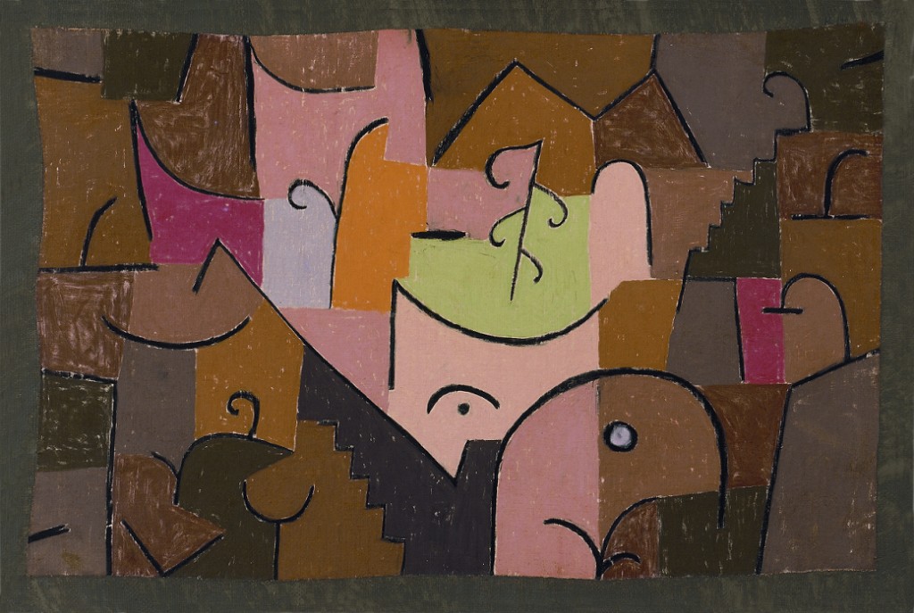 Paul  Klee: Buehnen-Landschaft (1937) , mat. organizatora