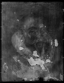 ir Francis Walsingham, rentgen, Źródło: National Portrait Gallery