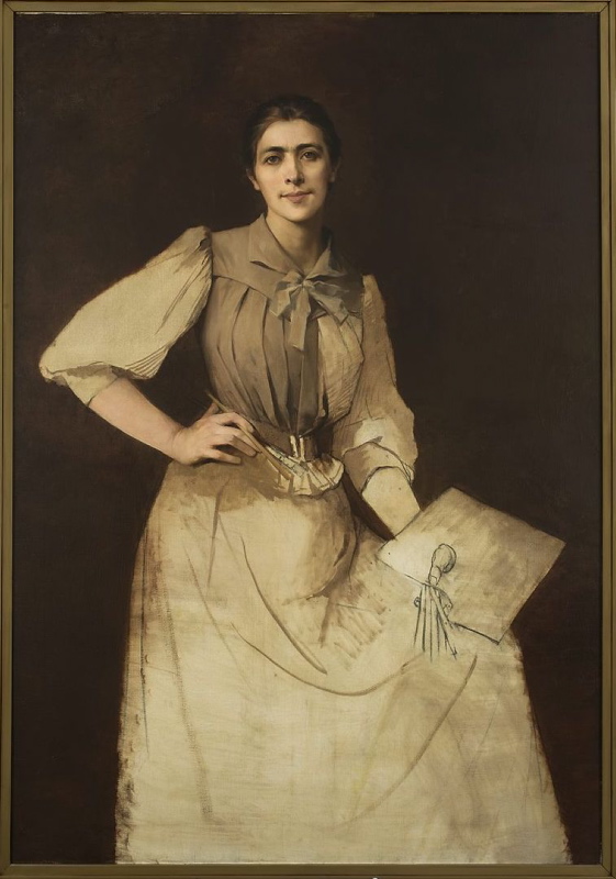 Autoportret Anny Bilińskiej- Bohdanowicz, 1892, MNW