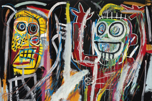 Jean-Michel Basquiat’a, Dustheads” 1982, Źródło: christies.com  
