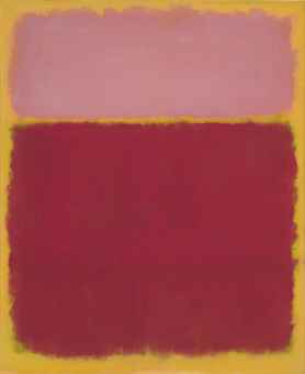 Mark Rothko, Bez tytułu lub Nr 17, obraz sprzedany za ponad 33 milionów dolarów w 2011 roku, źródło: christies.com