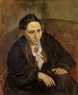 Pablo Picasso, Portret Gertrudy Stein, 1906 rok, Metropolitan Museum of Art