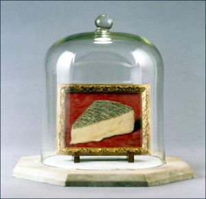 René Magritte, "Ceci est un morceau de fromage", 1936. Źródło: Centre Pompidou