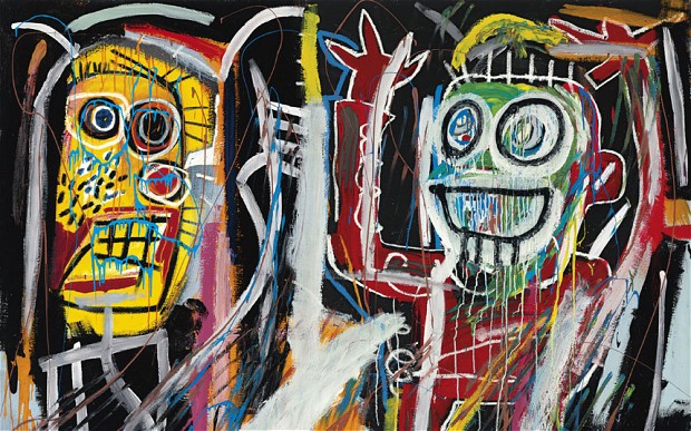 Jean-Michel Basquiat, "Dustheads", 1982. Źródło: Christie's