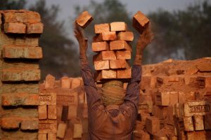 Moksumul Haque, "Brick Worker", Bangladesz. 