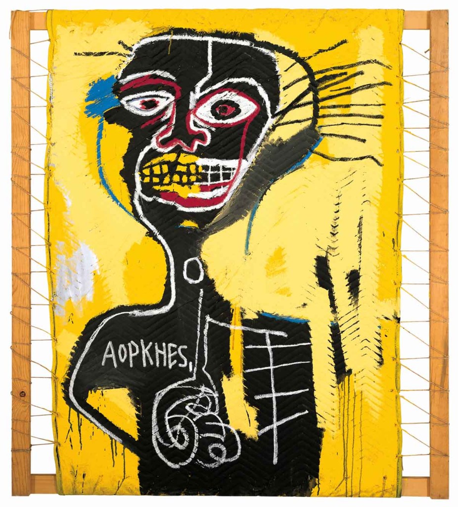 Jean-Michel Basquiat, "Cabeza", 1982. Źródło: basquiat.com