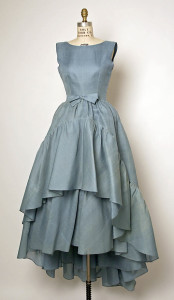 Suknia wieczorowa, proj. Dom Mody Balenciaga, 1961