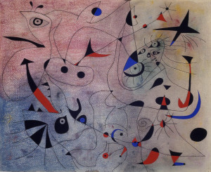 Joan Miro "Morning star"; źródło: Fundatio Joan Miro