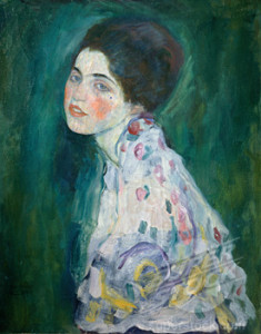 Portrait of a Woman; 1906 Gustav Klimt ; źródło: Gallery of Modern Art, Piacenza