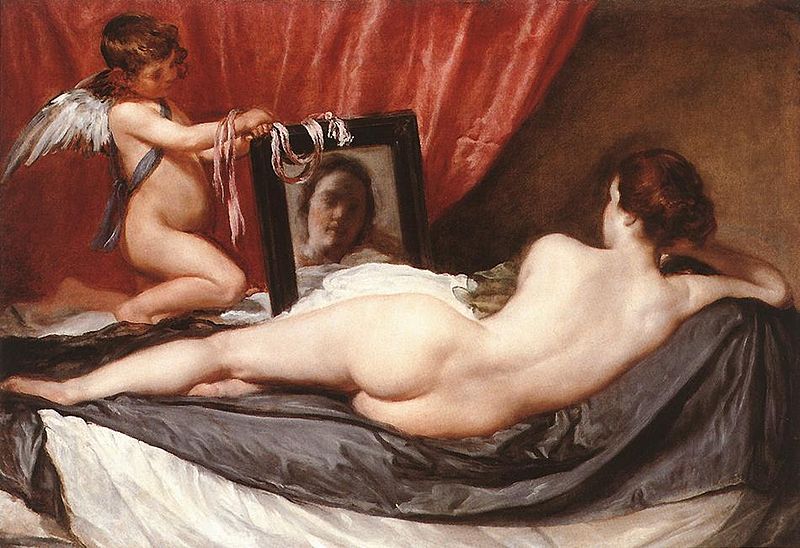 „Wenus z lustrem” Diego Velazquez; źródło: National Gallery Londyn