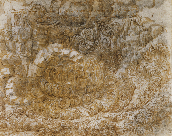Leonardo da Vinci – Seria rysunków „Potop” (1517-1518)