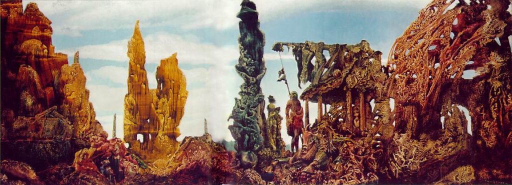 Max Ernst – Europa po deszczu ( 1940-1942), źródło: Wadsworth Atheneum