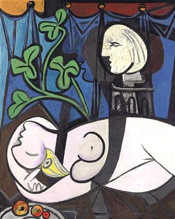 „Nude, Green Leaves and Bust” Pablo Picasso; źródło: Tate