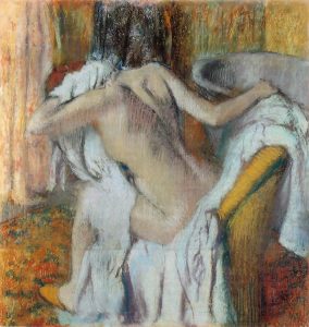 Degas, "After the Bath, Woman Drying Herself", National Gallery