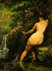 Courbet, "The Spring", Musée d'Orsay