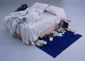 Tracey Emin, My bed, źródło: Christie's