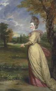 Sir Joshua Reynolds, Portret Lady Francess Marsham, źródło: Christie's
