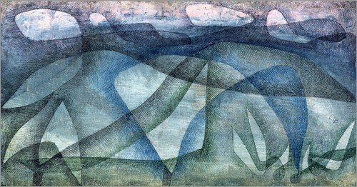 Paul Klee, Deszczowy dzień, 1931, Bridgeman Art Library 