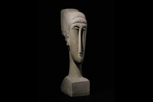 Amadeo Modigliani, Tête, 1911-1912, źródło: Sotheby’s
