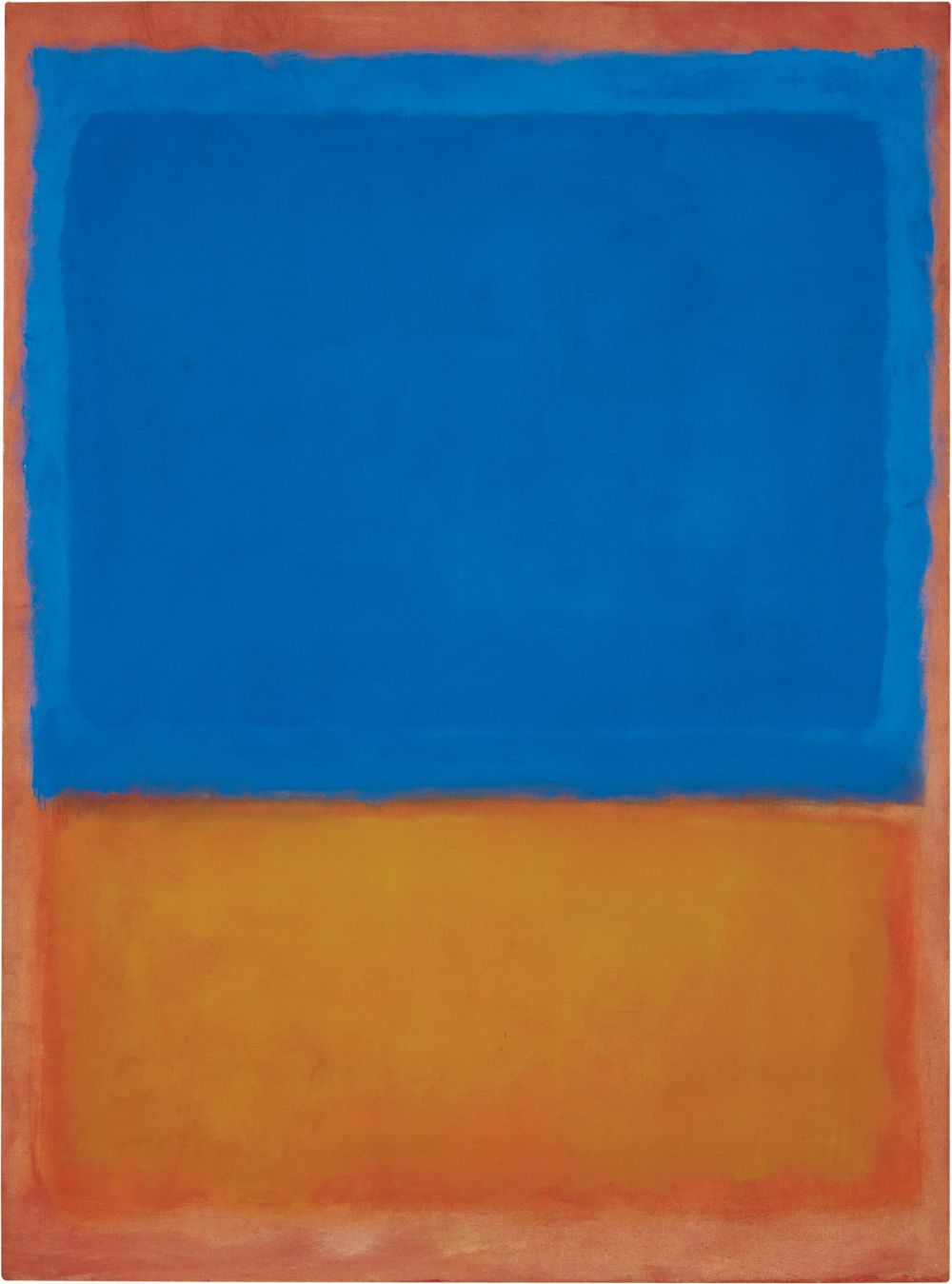 Mart Rothko, Bez tytułu (Czerwony, Niebieski, Oranż), 1955, źródło: Phillips de Pury