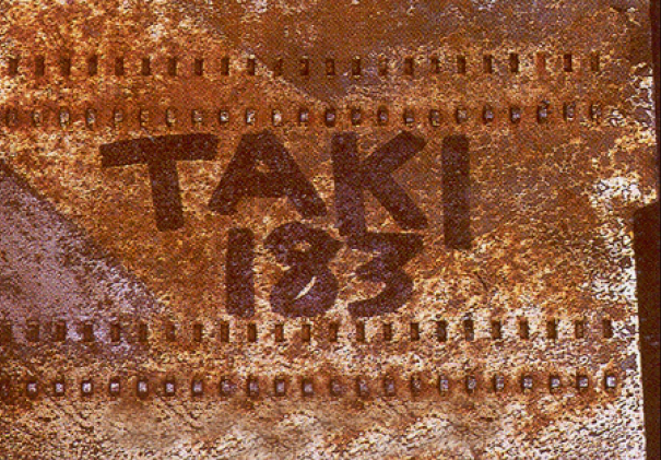 Tag artysty znanego jako Taki 183, źródło Taki183.net