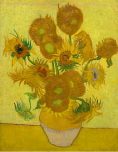 Sunflowers, Vincent van Gogh, 1889, źródło: Van Gogh Museum Amsterdam