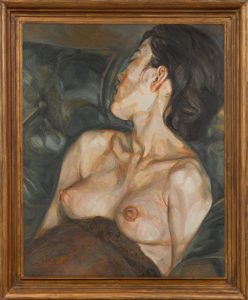 Lucian Freud, "Dziewczyna w ciąży", 1960-61, Dom Aukcyjny Sotheby's.
