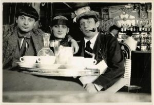Pablo Picasso, Moise Kisling, Paquerette w paryskiej Cafe la Rotonde, 1916
