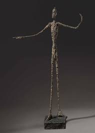 Alberto Giacometti, Poiting Man, źródło Christie's