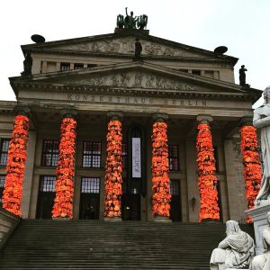 Ai Weiwei, instalacja na berlińskim Konzerthaus, luty 2016
