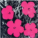 Andy Warhol, "Flowers", 1964. Źródło: Instagram