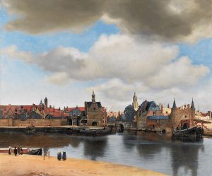Johannes Vermeer, Widok Delft, ok. 1661