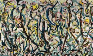 Jackson Pollock, fragment muralu, 1943, źródło: materiały prasowe RA