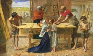 John Everett Millais, Chrystus w domu rodziców, 1850