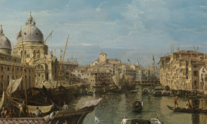 Bernardo Belotto, "Grande Canal w Wenecji", ok. 1745, źródło: Christie's