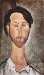 Amedeo Modigliani_Portret Leopolda Zborowskiego_1918