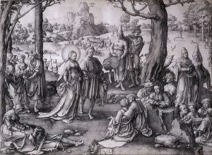Lucas van Leyden, Taniec św. Marii Magdaleny, 1519