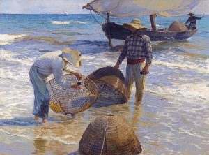 Joaquin Sorolla Y Bastide, Valencian Fisherman, 1895