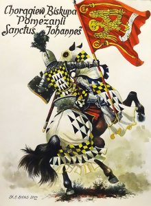 Szkic Stanisława Eugeniusza Bodesa do "Panoramy bitwy pod Grunwaldem", źródło: materiały organizatora