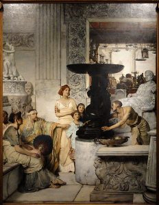 Lawrence Alma-Tadema, Galeria rzeźb, 1874-75
