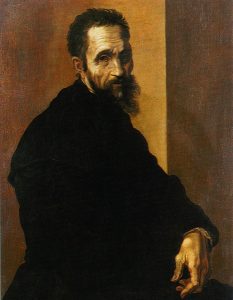 Jacopino del Conte, Portret Michała Anioła w wieku 60 lat, po 1535