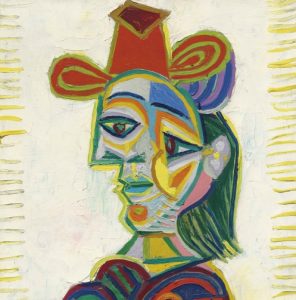 Pablo Picasso, Buste de Femme (Dora Maar), 1938, źródło: Christie's
